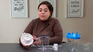 Cleaning Your Suction Machine Canisters + How to Open the Blue Lid
