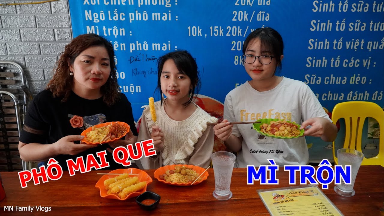 Mì Tôm Trộn 10K Và Phô Mai Que Siêu Ngon - Bữa Trưa Vui Vẻ Của Ba Mẹ Con Hồng Anh - MN Family Vlogs