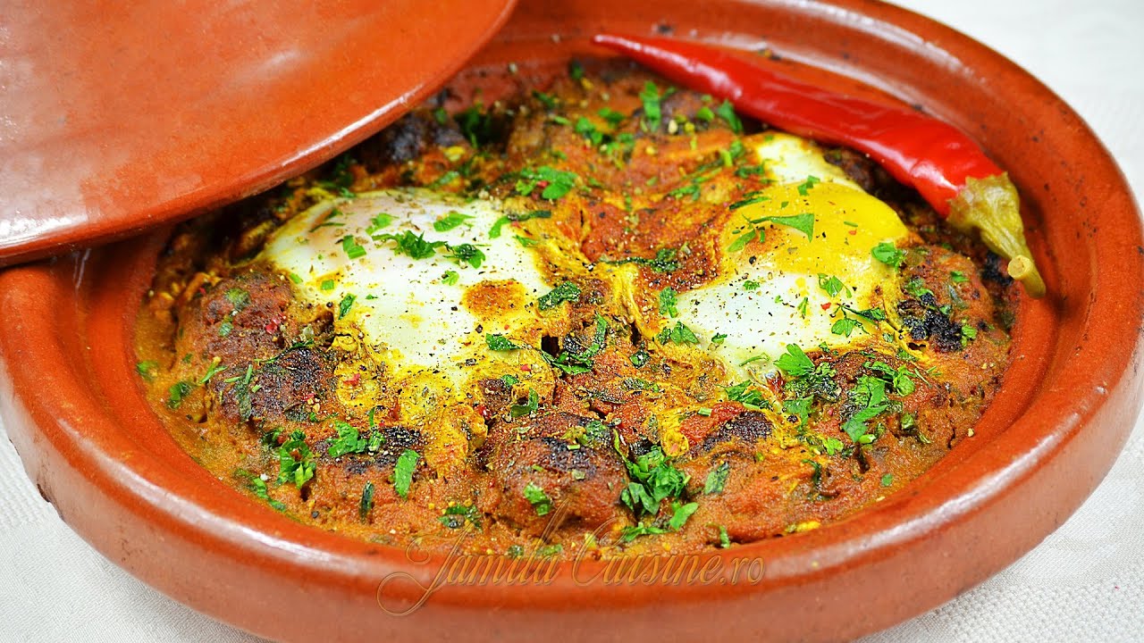 Tajine Cu Chiftele Tajine Kefta Jamilacuisine Youtube