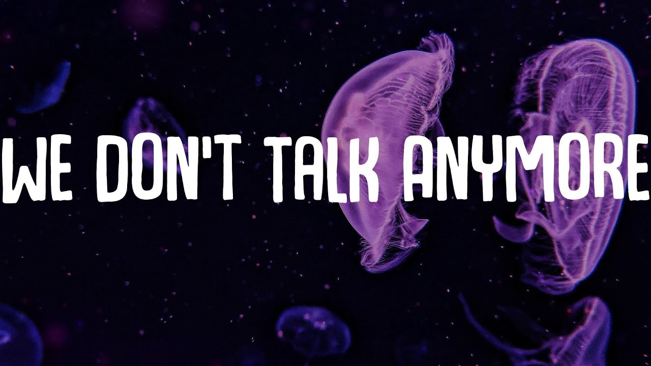 Charlie Puth - We Don't Talk Anymore (Lyrics) - YouTube