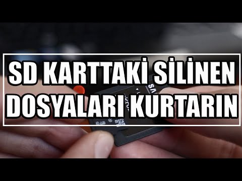 Video: Hafıza Kartında Silinen Fotoğraflar Nasıl Kurtarılır