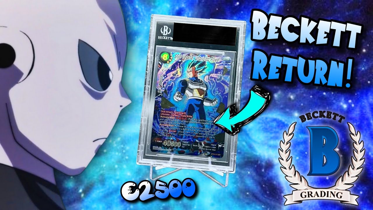 PRISTINE 10 VEGETA! Our BGS Return Was Absolutely INSANE | Dragon Ball Super Card Game