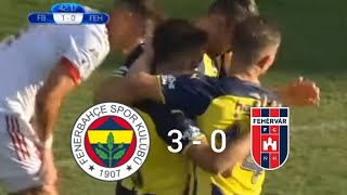 Fenerbahçe Vs Mol Fehervar 3 - 0 Maç Özeti 5.7.2022.