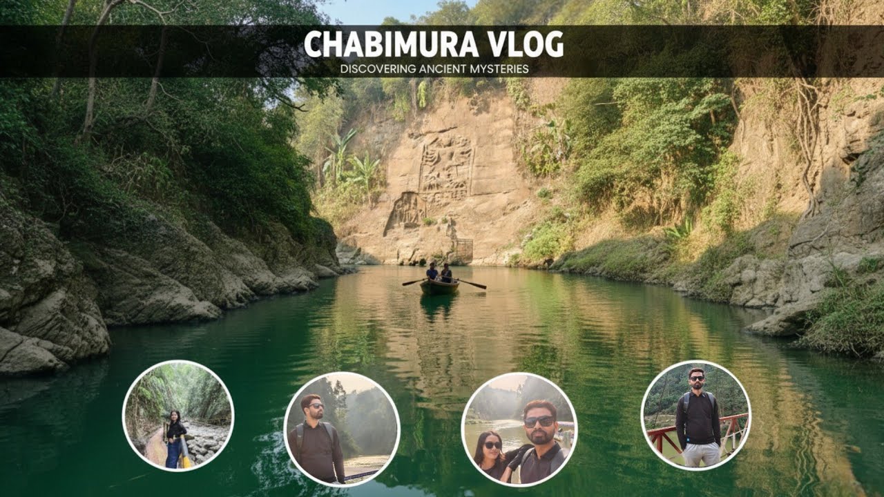 Tripura’s Hidden Gem 🗿 | Chabimura Rock Carvings Vlog || Dibakar & Parmita Vlog