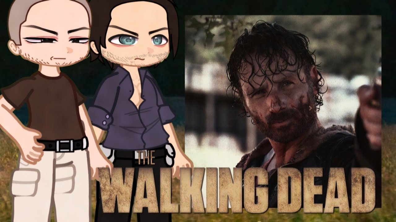 Past The Walking Dead React to Rick Grimes || S2 || TWD Gacha React