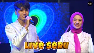 Download lagu Duet Romantis “Cinta Bilang Cinta ” Janna x Riyan | Live Seru
