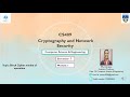 CNS Module 1: Block Cipher Modes of Operation