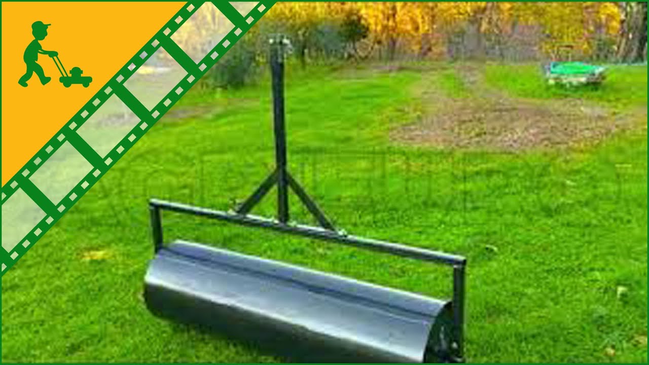 Funktionsvideo Gezogene Rasenwalze aus Stahl 122 cm, für