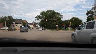 Milwaukee Wisconsin - Burleigh Street From North 55th Street To Sherman Park - Site Of 2016 Riots