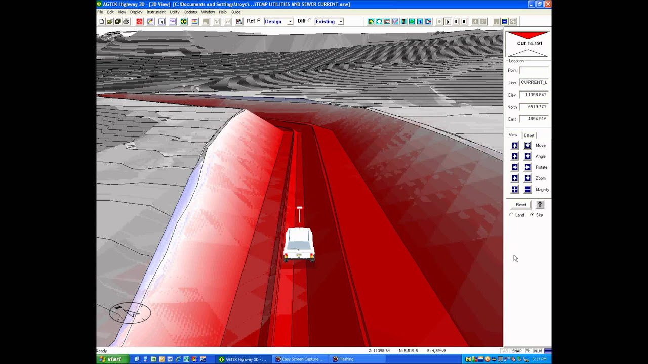 Utility Corridor Simulation