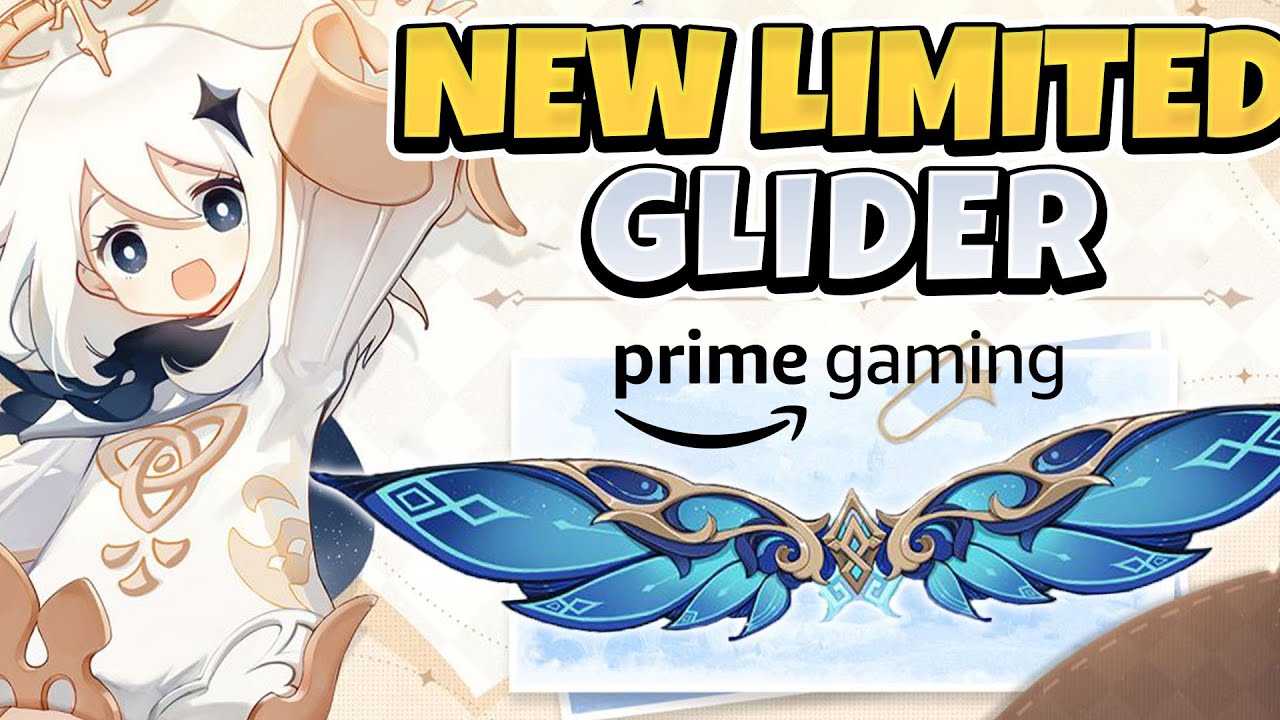 Super Limited Edition Glider Genshin Impact x Prime Gaming Collaboration -  the Starlit Feast 
