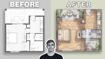 Ai Coloured floor plans - Midjourney Tutorial