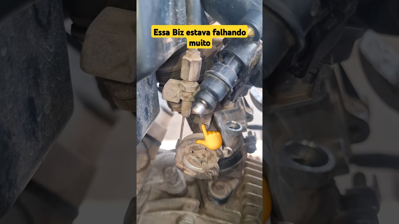 bico injetor da Biz 125 jogando muita gasolina 