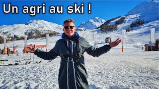 AU SKI AVEC DES COLLÈGUES AGRICULTEURS !