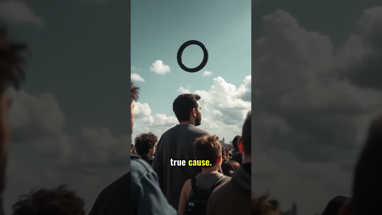 🚀👽 Seattle's Black Ring Mystery: Is it aliens or pyrotechnics? 🤔✨ 