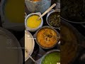Sweet potato Kuzhambu, gooseberry rasam, kalathu paruppu, vendakkai kari, vadams, Keerai molakoottal