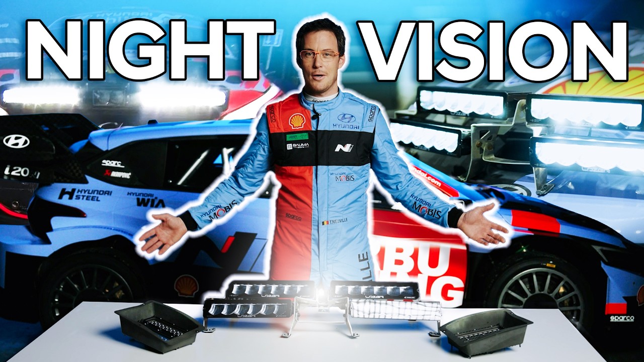 How Rally Cars Race in the Darkness