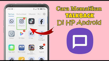 CARA MEMATIKAN TALKBACK DI HP ANDROID
