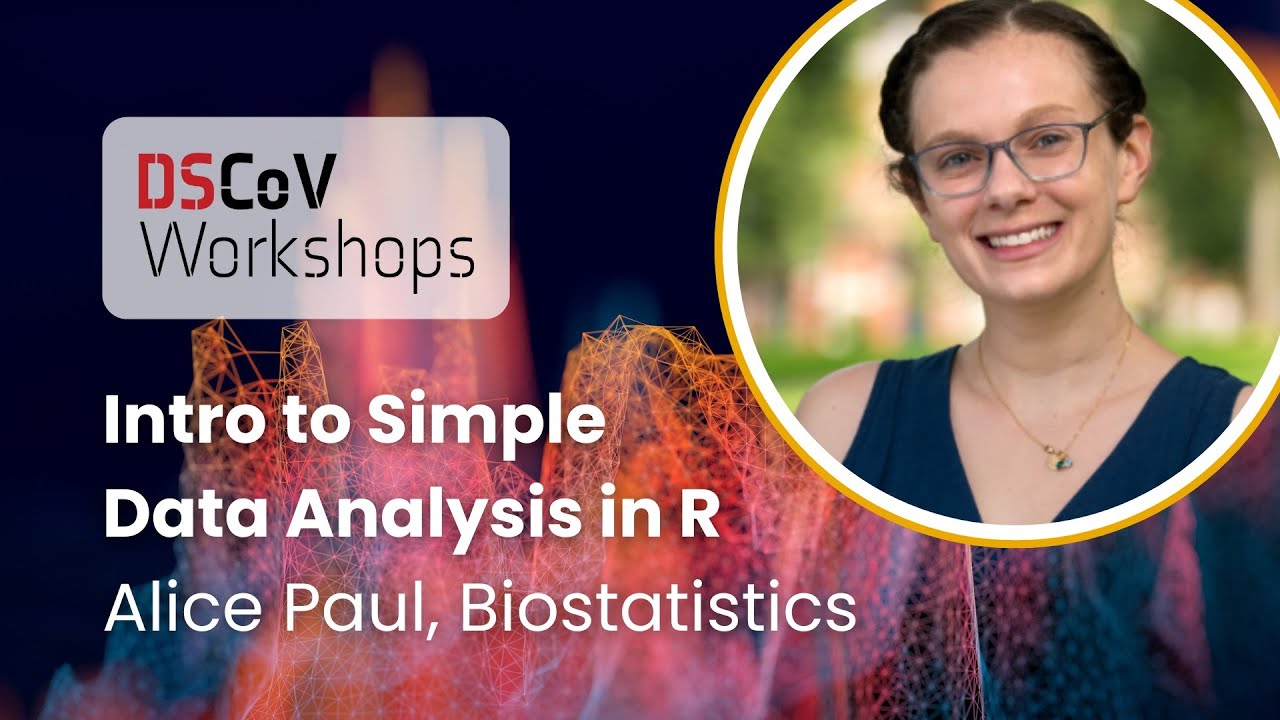 DSCoV Workshop 11/21/25 | Intro to Simple Data Analysis in R