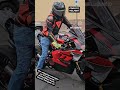 Richard leaving work on his BellissiMoto built Ducati Panigale V4S custom! Best in the world?!?!