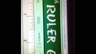 The ruler game