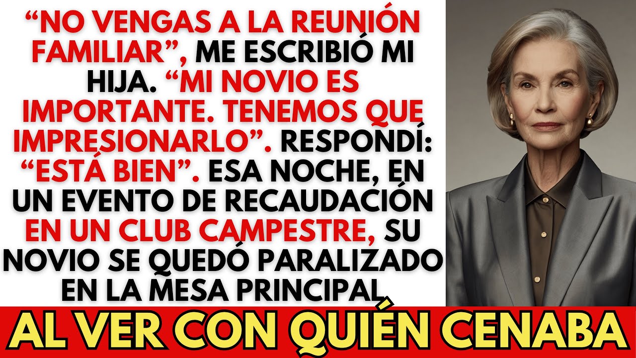 Mi Hija Me Mensajeó: ‘No Vengas a la Reunión Familiar.’ Dije: ‘Está Bien.’ Hasta…
