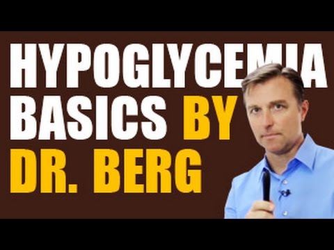 Hypoglycemia Basics by Dr. Berg