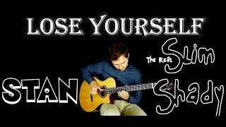 Eminem - Fingerstyle guitar - The Real Slim Shady,Cleaning Out My Closet, Stan, Lose Yourself +TABS