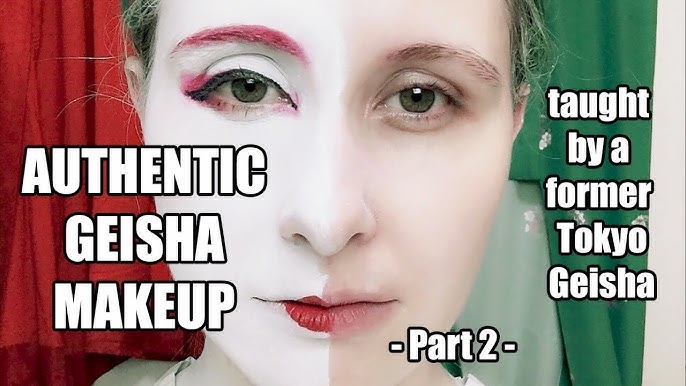 Authentic Geisha Makeup Part 1 How