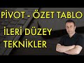 #Excel'de Pivot Tablolar ile İleri Düzey Uygulamalar -592.video | Ömer BAĞCI