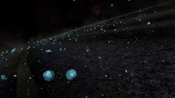 Procedural Asteroid Belt