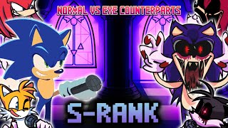 S-Rank | Victory But Sonic, Tails & Knuckles Vs Xeno And The Exe Counterparts Sings It | Fnf Cover