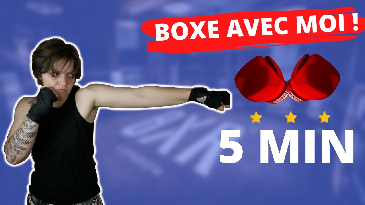 TRAINING BOXE débutant à faire à la MAISON - SHADOW BOXING basics - YouTube