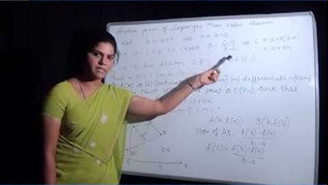 Another form of Lagranges Mean Value Theorem and its Geometrical Interpretation