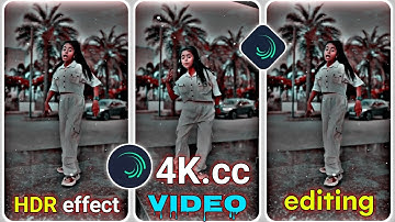 HDR Effect Video Editing | Alight Motion Video editing | HDR Video Editing | Asmatali Editing 