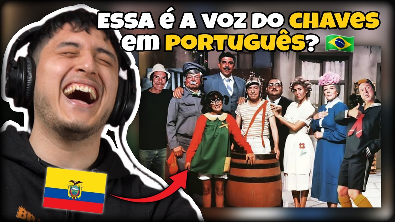 GRINGOS REAGEM A CHAVES DUBLADO