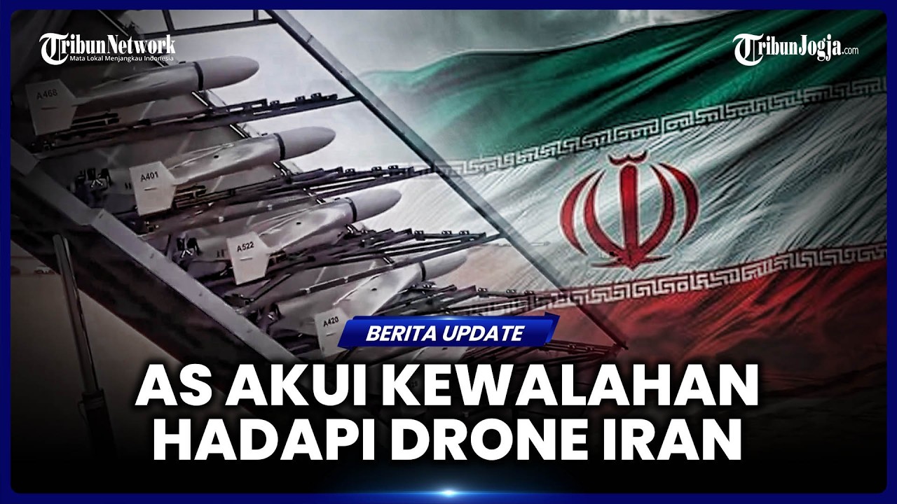 AS AKUI DRONE IRAN TIMBULKAN MASALAH LEBIH BESAR DARI PERKIRAAN HINGGA KEWALAHAN MENCEGATNYA
