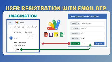 📰Email OTP : User Registration in Google Apps Script Tutorial | Send Email Using Apps Script
