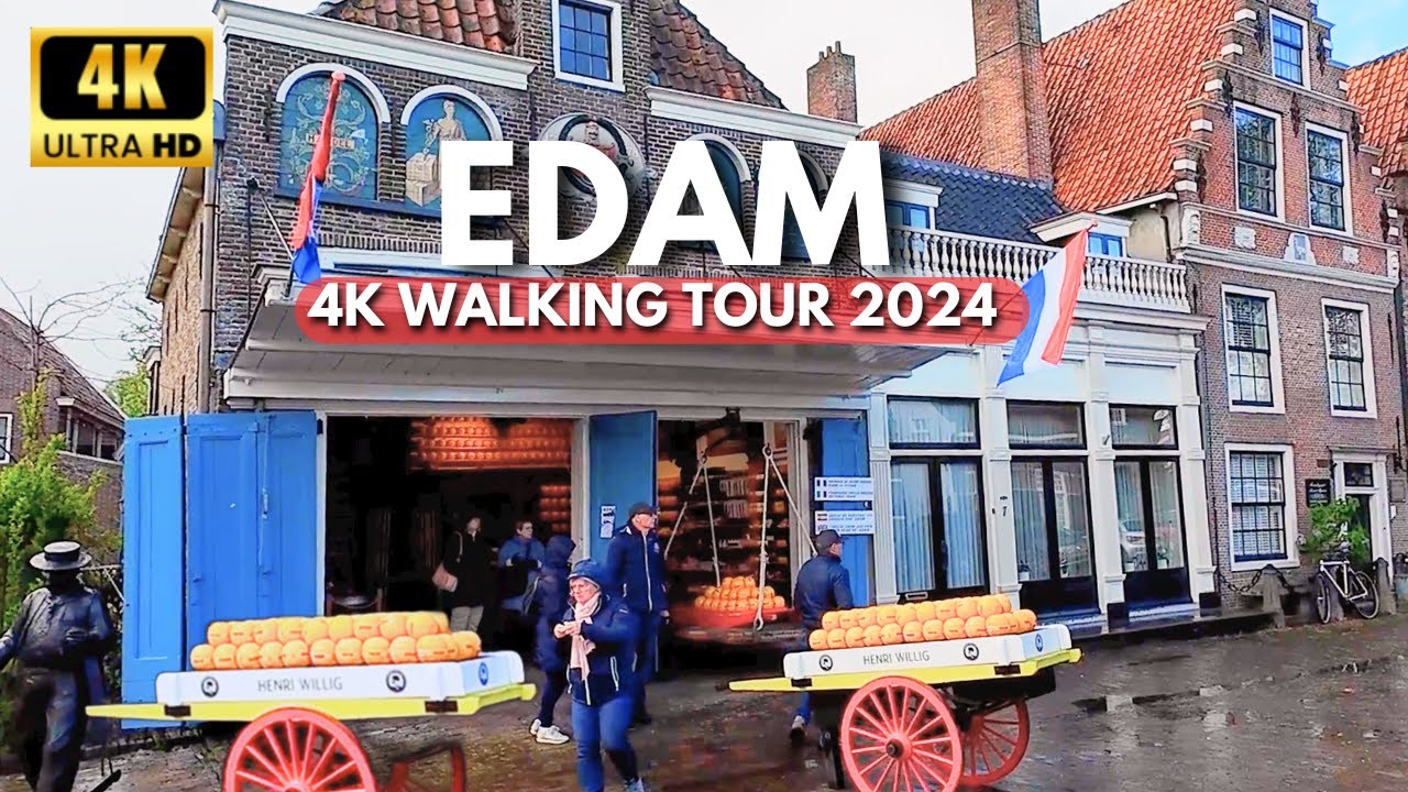 Exploring EDAM Netherlands A Cheese Lover's Paradise in 4K UHD 60fps