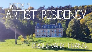 France Artist Residency, Week 1