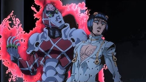 King Crimson - JoJo's Bizarre Adventure Part 5: Golden Wind Episode 20