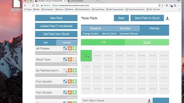 Loading a synth patch on to Novation Circuit