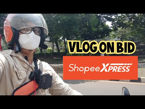 VLOG ON BID SHOPEE EXPRESS