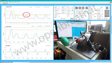 OpenBreath Lung Ventilator Pressure and Volume Control Demo