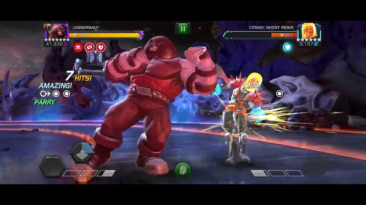 JUGGERNAUT VS Ghost rider 