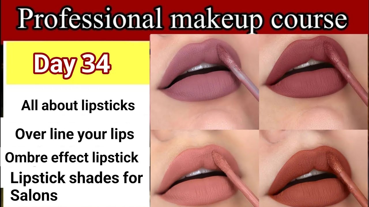 How to apply lipstick parlor secrets lipstick techniques how to make lips bigger Day 34