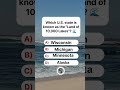 Which U.S. state is known as the "Land of 10,000 Lakes"? 🌊 #quiz #usa #usatrivia #geography