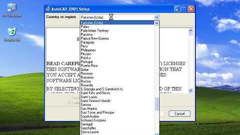 How to install Autocad 2007 32 bit 64 bit Step By Step