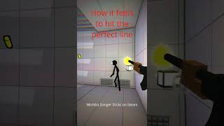 How It Feels to hit the PERFECT LINE - Danger Sticks - #gaming #speedrun #games