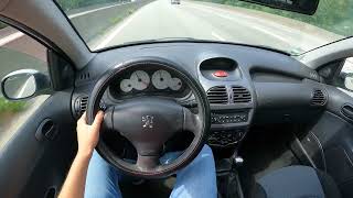 🔥 Peugeot 206 1.4 HDi 70 2005 POV Driving HD 4K -  PSA (Code: DW4TD) بيجو